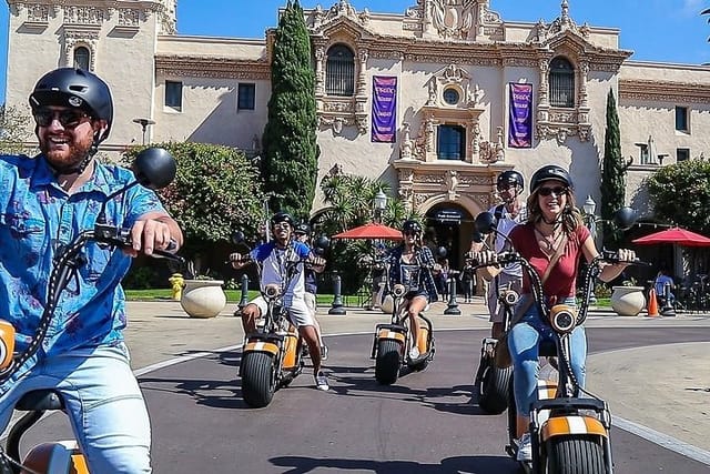 2 Hour GPS Guided Scooter Tour: Downtown & Balboa Park - Photo 1 of 6